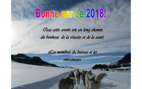 Bonne année 2018!